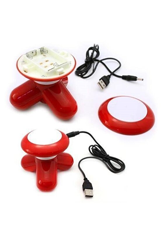 Kas Ağrısı Giderici Pilli Titreşimli Masaj Aleti Cihazı Usb Kablolu