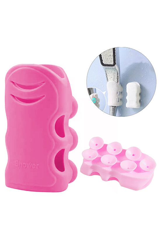 AE1010 sn-14502 silikon vantuzlu pratik duş başliği tutucu