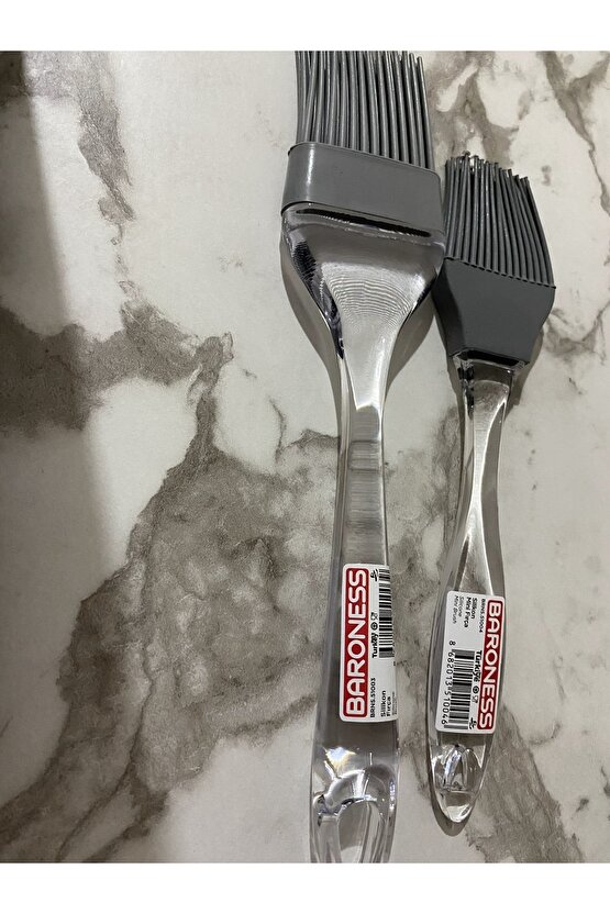 Silikon Pasta-yumurta Fırça Seti 2li