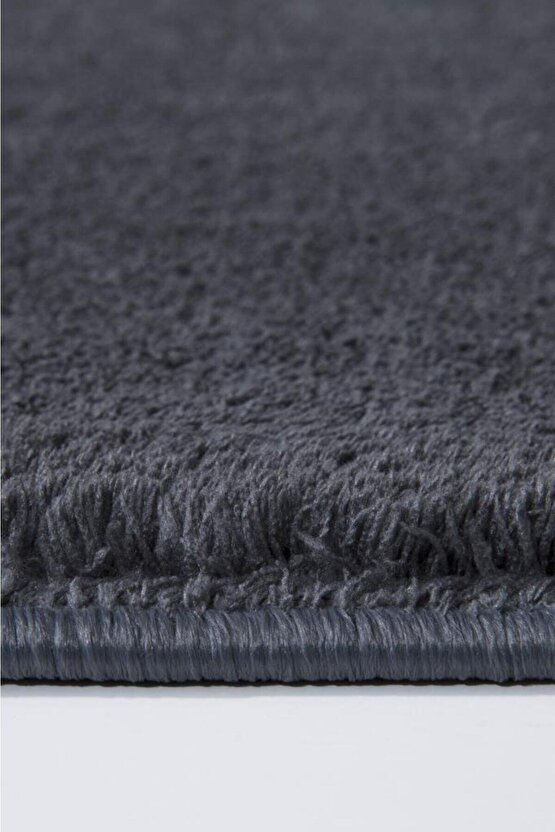 Comfort Puffy Peluş Halı Gri