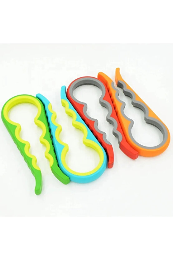 Konserve Kavanoz Şişe Açacağı Kavanoz Kapağı Açma Aparatı 4 Boy