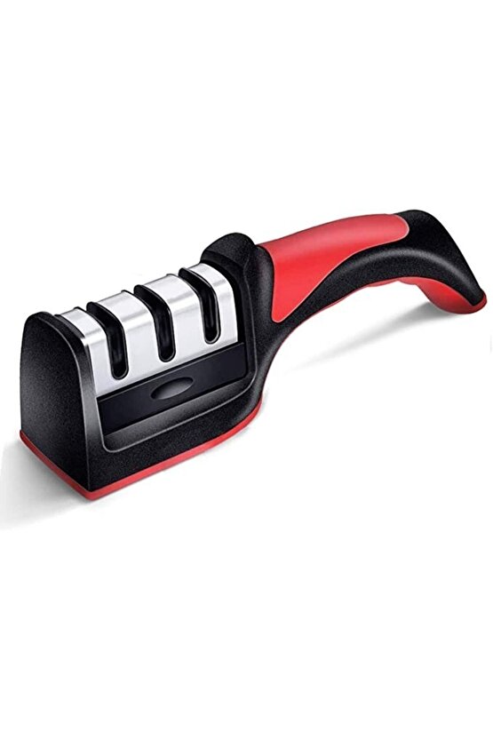 Bıçak Bileme Aleti 3 Aşamalı, 3 Açılı Bıçak Bileyici, El Bıçakları Bileme Aparatı