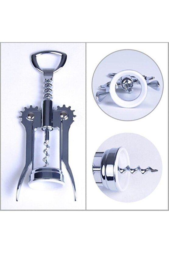 Metal Tirbuşon Şarap Açacağı