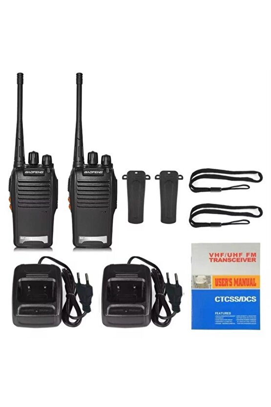 2 li SET Baofeng 777s inşaat şantiye av gezi vale vinç kafe restorant okul telsizi