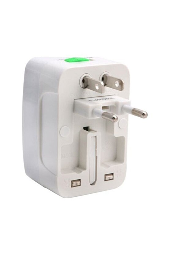 Seyahat Tipi Universal Çevirici Priz Dönüştürücü