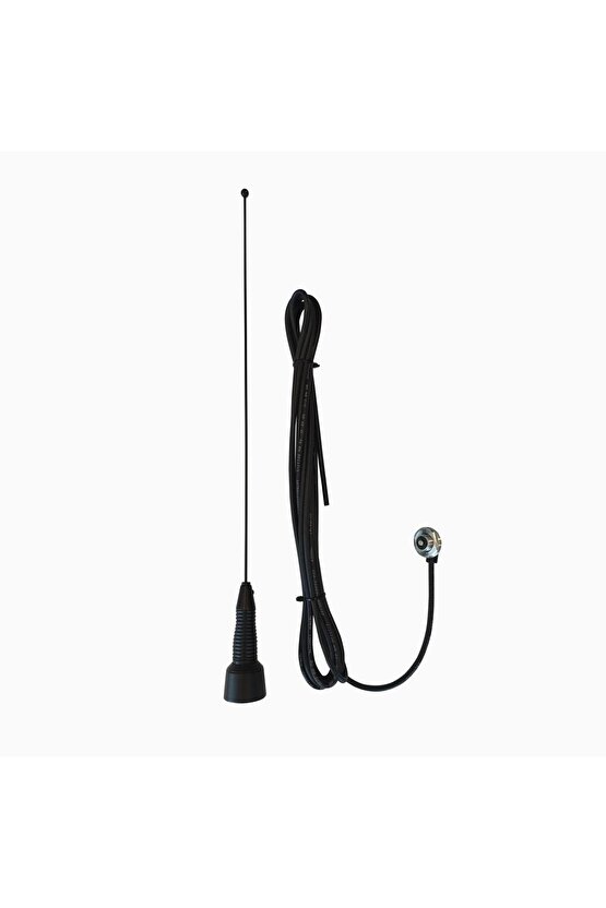 Siyah Metal Mobil Araç Telsiz Anteni Dual Band Uhf Vhf Anten AXE9F-CC3T7