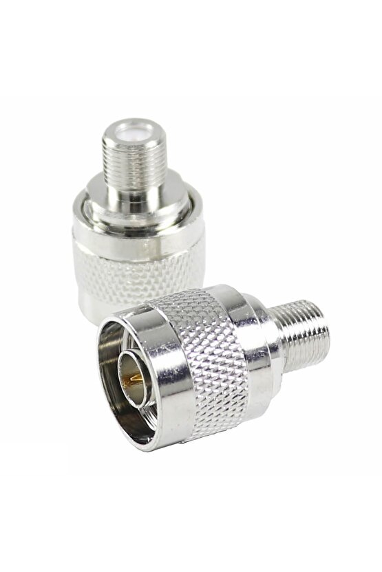 N Tip Erkek To F Tip Dişi Soket Adaptör Konnektör 0-6ghz Rf Wi-fi Anten Fpv Lora Helium Router 4g