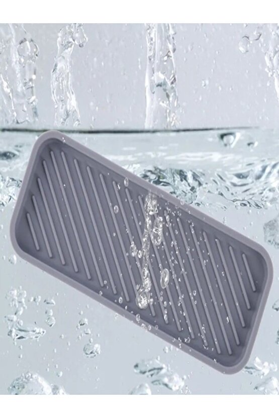 Silikon Yağdanlık & Sabunluk Altlığı | Kaymaz, Dayanıklı Ve Çok Amaçlı