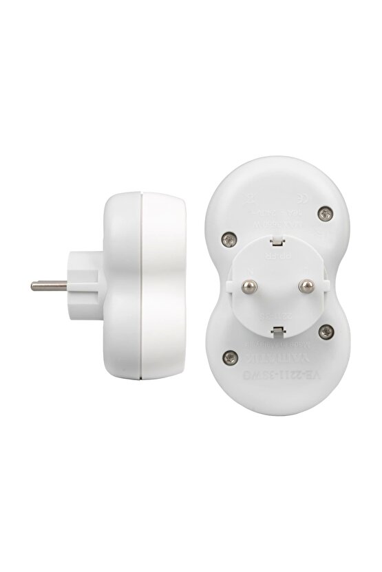 Vea Ve- 2211-3swg A Class 2li Dikey Çoklu Priz Made In Malaysıa