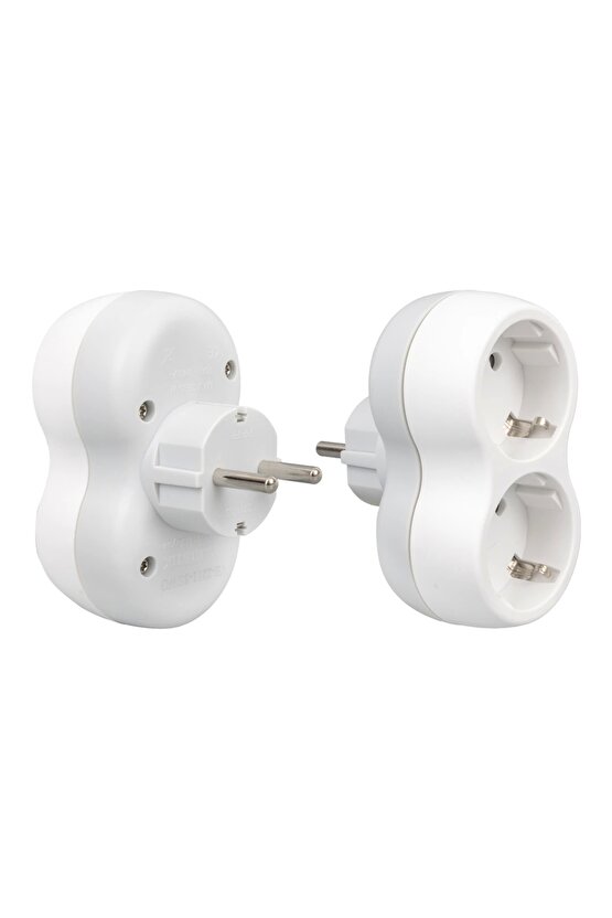 Vea Ve- 2211-3swg A Class 2li Dikey Çoklu Priz Made In Malaysıa