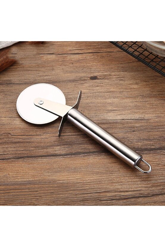 23 Cm Metal Büyük Boy Hamur Ruleti Hamur Kesme Şekillendirme Aparatı