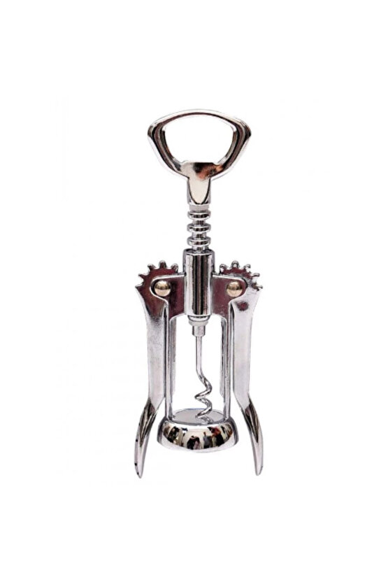 Professional Krom Tirbuşon Metal Tirbüşon Türbişon Tirbişon mantar kapak açacağı