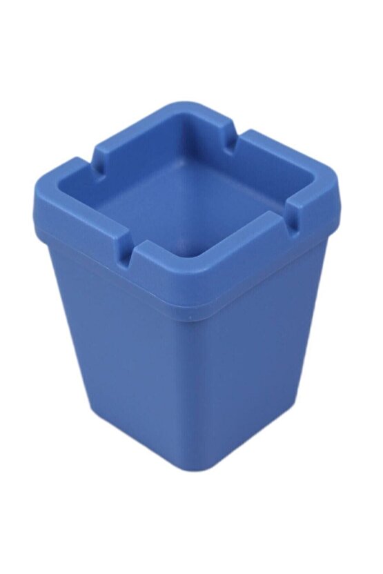 Renkli Plastik Koku Yapmayan Pratik Kulannım Kokusuz Kare Küllük