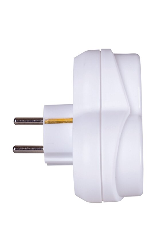 Golyat Üçlü Grup Priz Beyaz