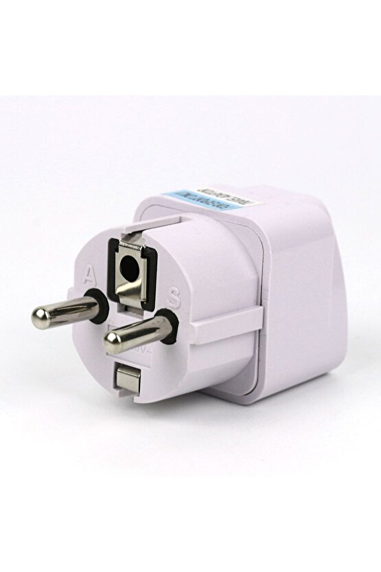 3 Adet Kare Tipi ingiliz Amerikan Tipi Priz Dönüştürücü AXE-512T001