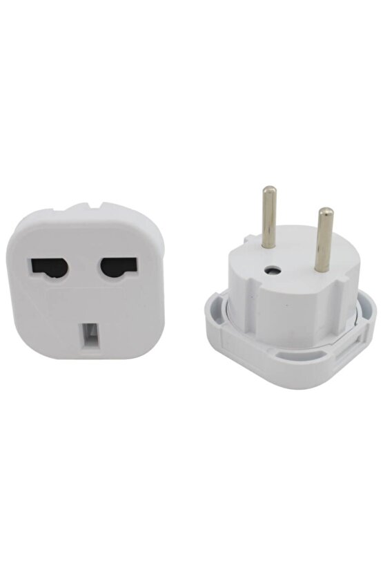 Adaptör Fiş Ingiliz-türk Çevirici Priz 5 Adet 3000008003