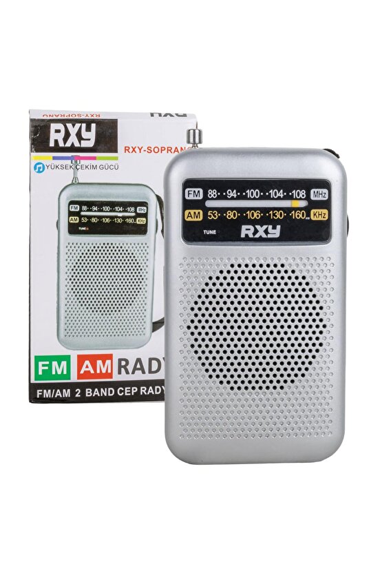 ROXY RXY-SOPRANO CEP TİPİ MİNİ ANALOG RADYO