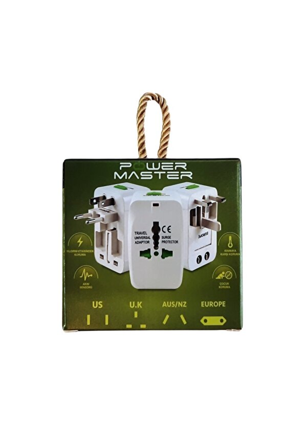 Universal Priz Çevirici Ingiliz-amerika-avustralya Fiş Adaptörü