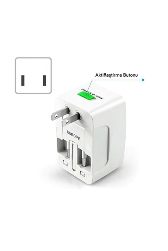 Universal Priz Çevirici Ingiliz-amerika-avustralya Fiş Adaptörü