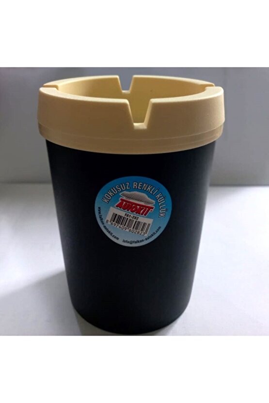 Sarı Renk Kapaklı , Kokuya Duyarlılar Için Kokusuz Araç Içi Küllük -