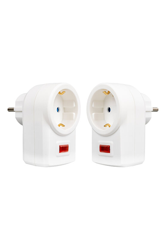 Zemshop 250 Volt 16 Amper Tekli Akım Korumalı Priz Yıldırım Düşmesine Karşı