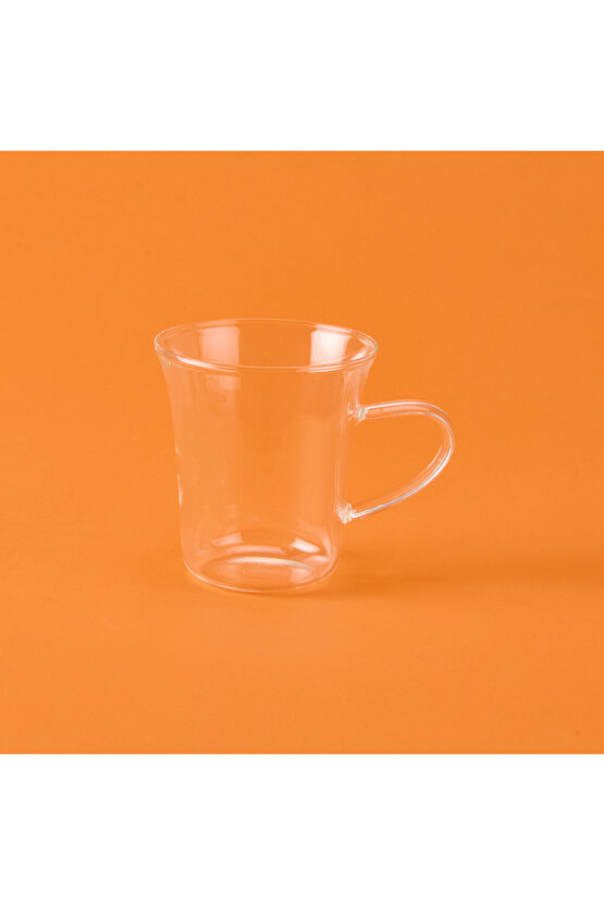 Mien 6lı Çay Fincan Seti - Şeffaf - 170 ml