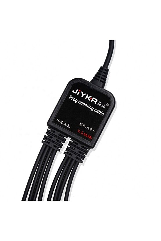 8 In 1 Telsiz Çoklu Usb Programlama Kablosu Seti Uyumlu
