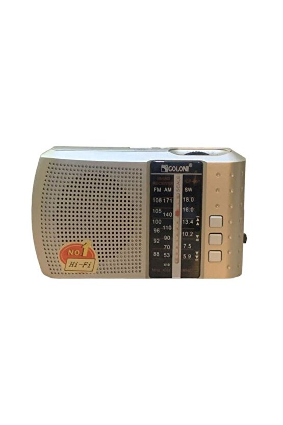 Bluetoothlu Fm Radyo Usb Tf Kart Şarjlı Cep Radyosu Icf8bt