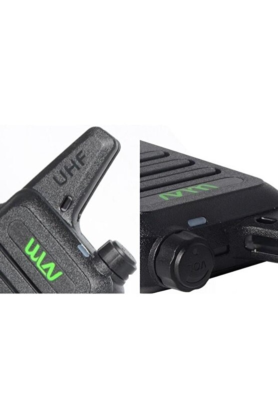 2 li Set Wln Türkçe Telsiz Üstün Performans Son Versiyon Kolay Kullanım