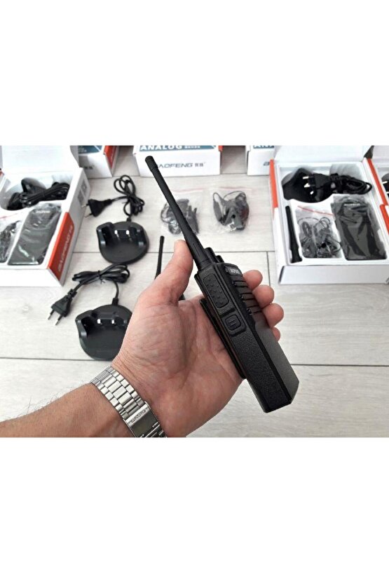 2li C8 V2 V78 Usb Şarj Pmr Telsiz Inşaat Şantiye Av Gezi Zor Koşul Vale Telsizi