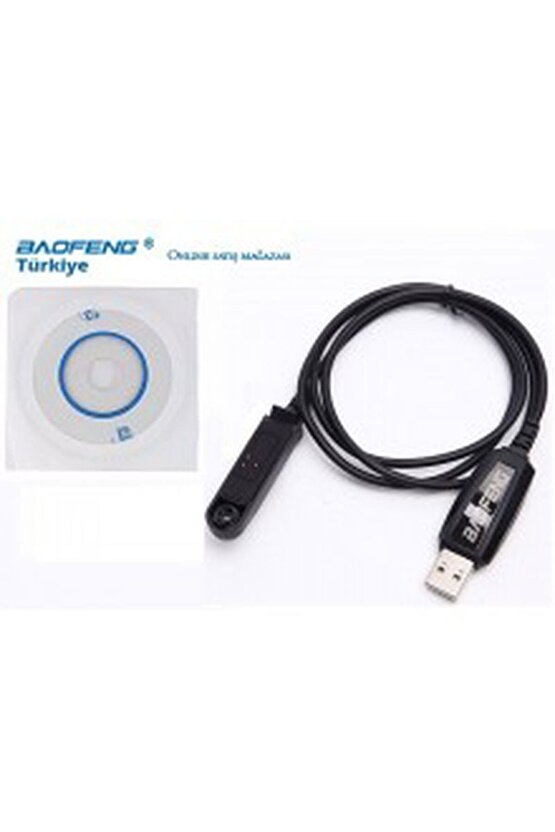 UV-9R Programlama Kablosu + CD