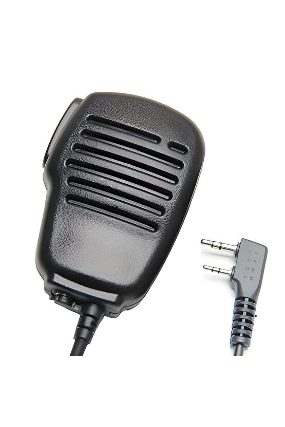 Uv88 Uhfvhf Dual Band Lisanssız El Telsizi Yaka Tipi Mikrofon