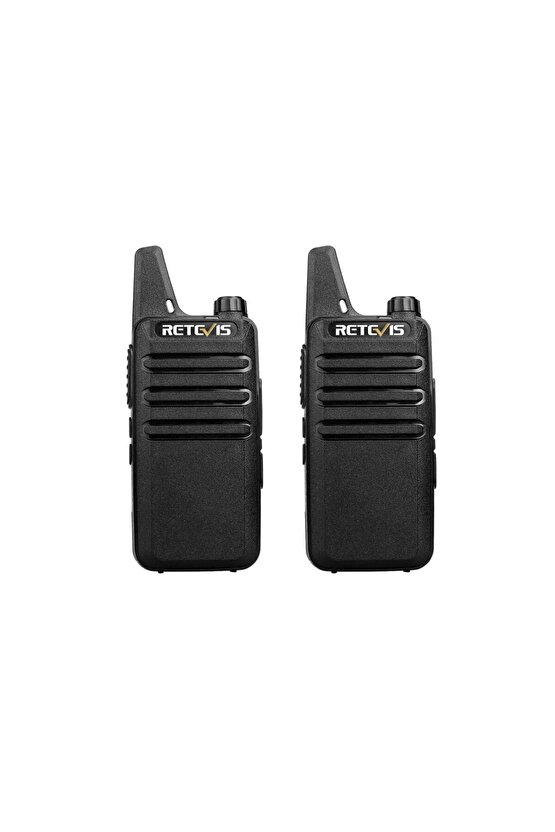 2li Telsiz Lisans Gerektirmez Mini Uzun Menzilli Pmr Iki Yönlü Telsiz (2 PAKET) Rt622