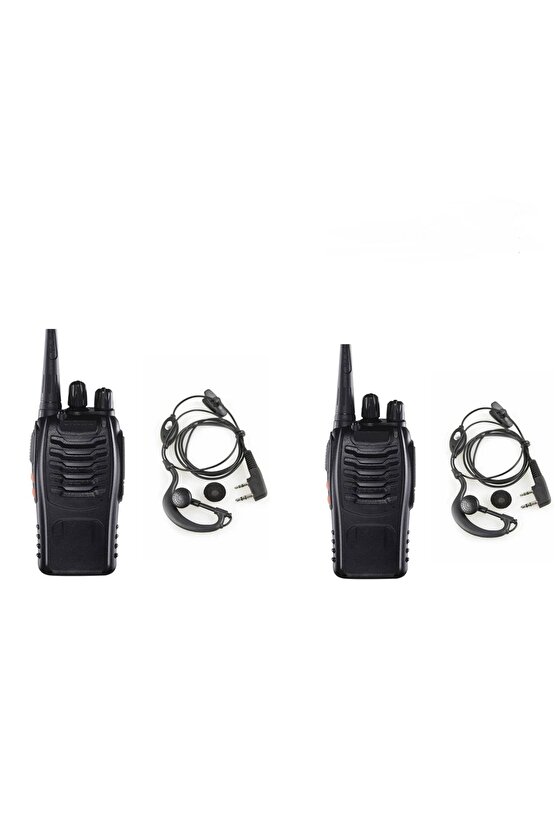 Baofeng 2 Adet Diş Kliniği Telsiz Seti Takımı Pmr Lisanssız Telsiz
