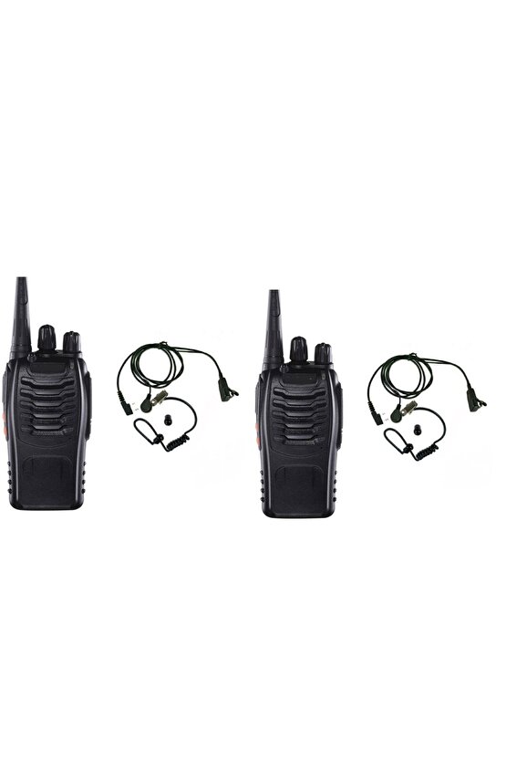 Baofeng 2 Adet Diş Kliniği Telsiz Seti Takımı Pmr Lisanssız Telsiz
