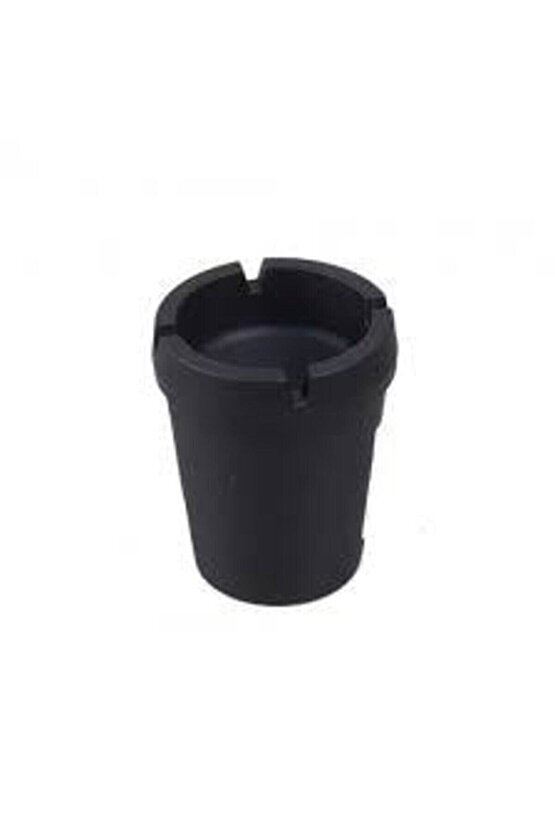 20884 Kokusuz Havuzlu Küllük Yuvarlak Siyah Plastik Siyah Yuvarlak