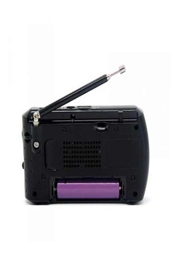 ICF8BT Bluetooth’lu Şarjlı Cep Radyosu | FM AM SW | USB TF Kart | Acil Durum & Deprem Radyosu