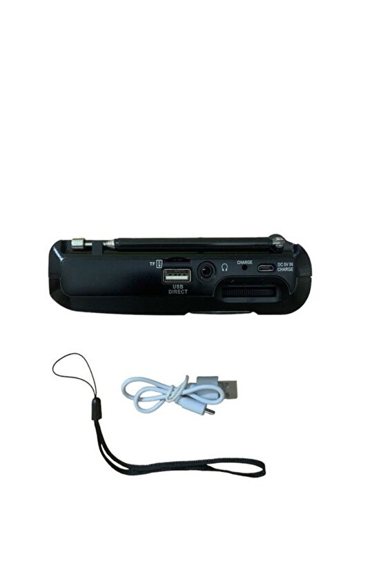 ICF8BT Bluetooth’lu Şarjlı Cep Radyosu | FM AM SW | USB TF Kart | Acil Durum & Deprem Radyosu