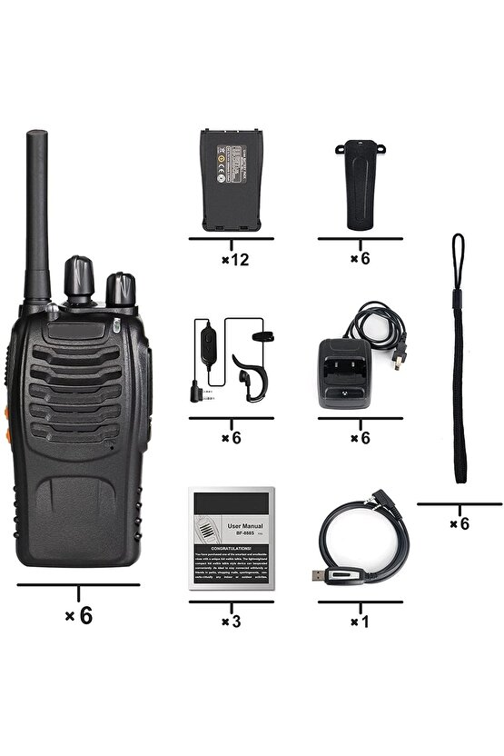 16 Adet Güzellik Merkezi Eczane Lokanta Şantiye Güvenlik Gece Bekçisi El Telsizi