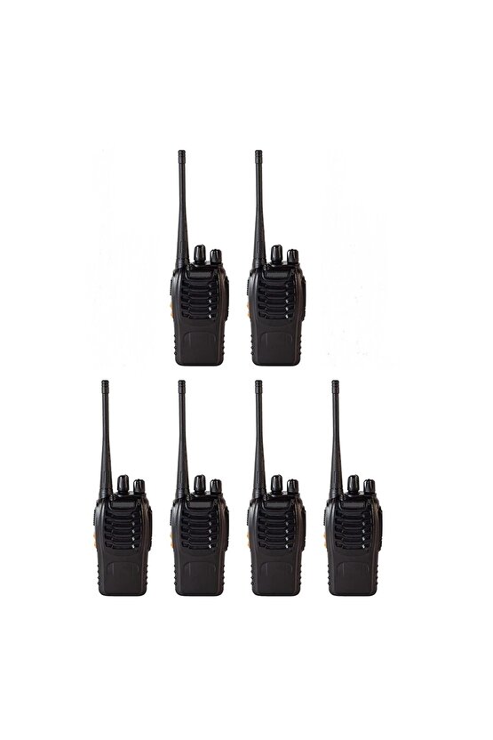 5 Adet Satış Pazarlama Mağaza Depo Haberleşme Telsiz Seti Kulaklıklı El Telsizi