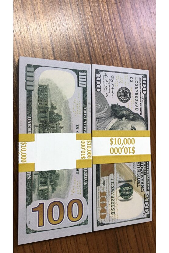 100 Dolar Şaka Düğün Parası 1 Deste