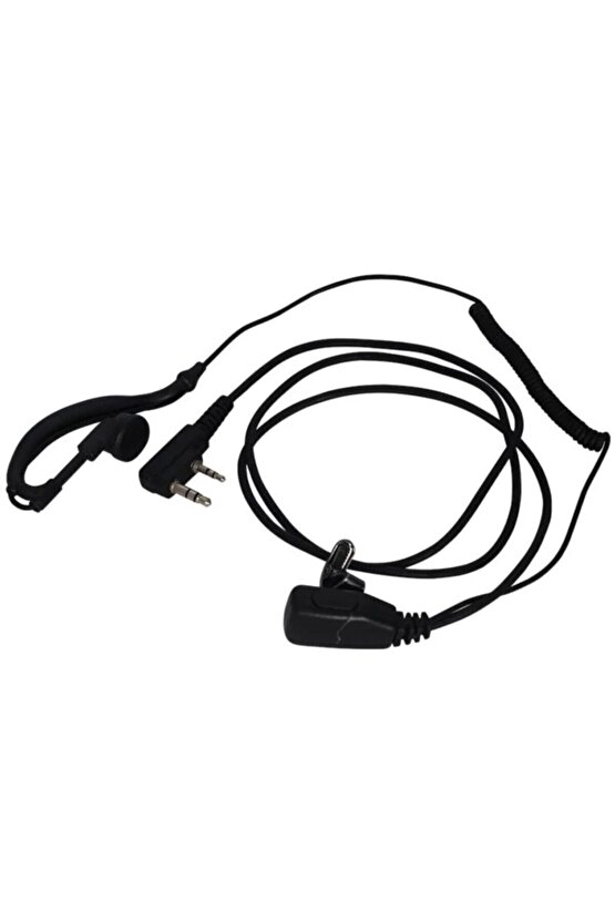 A446 Telsiz Kulaklık Spiral Arkalıkllı TYT Mars Aselsannet Pmr-446 El Telsizi Mikrofonlu Kulaklığı