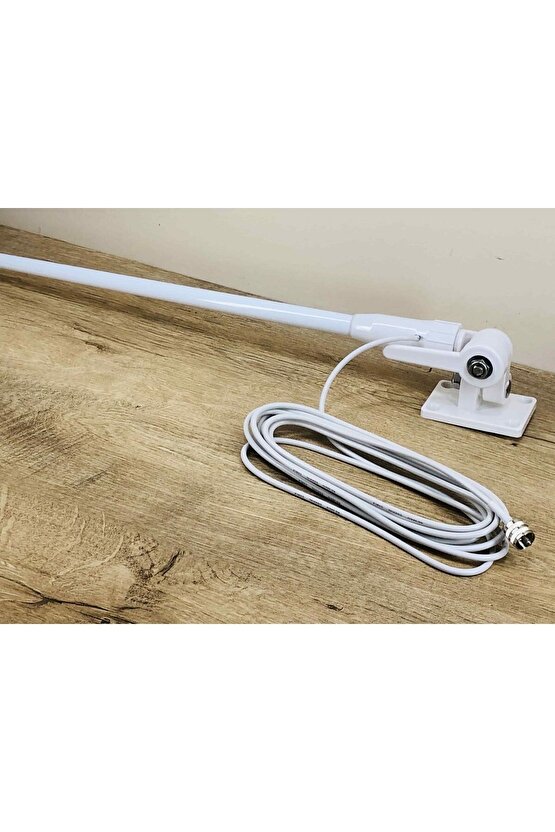 Marin Band Beyaz Fiber Anten VHF Bandı Deniz Telsizi Anteni 110 Santim