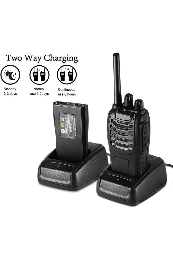 10 Takım Baofeng PMR Lisanssız El Telsizi