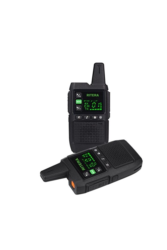 Minik Renkli Ekran Pmr Lisanssız El Telsizi 2 Adet Mini Boy