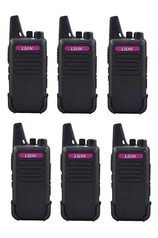 6lı 446 TYPE-C SARJ Altılı El Telsizi