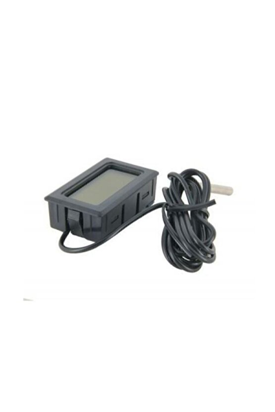 Dijital Problu Termometre Lcd Mutfak Iç Dış Mekan Kuluçka Sıcaklık Ölçer Tpm 10 Tpm10