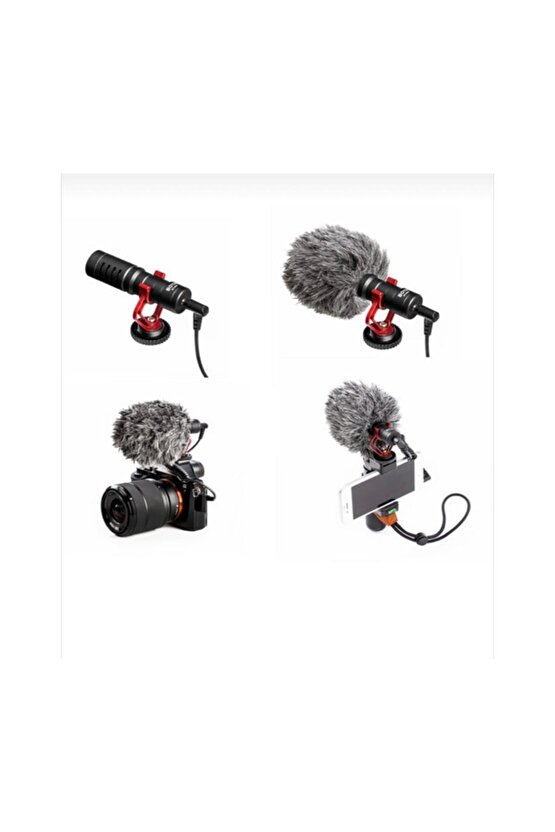 Stüdyo Canlı Yayınları Için Kardioid Metal Mikrofon Youtube Instagram Tiktok Video Çekimi Mikrofonu