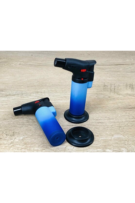 2 Adet Torch Jet 108 Gazlı Pürmüz Alevli - Doldurulabilir Çakmak