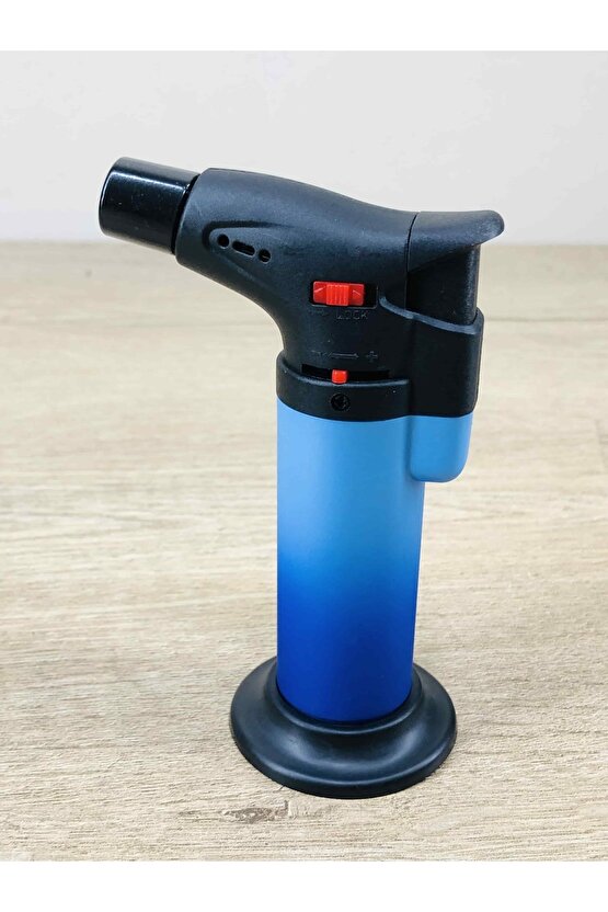 Açık Mavi Renk Pürmüz Çakmak Kamp Karavan Mangal Piknik Için